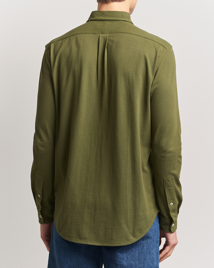 Men | Shirts | Polo Ralph Lauren | Featherweight Mesh Shirt New Olive