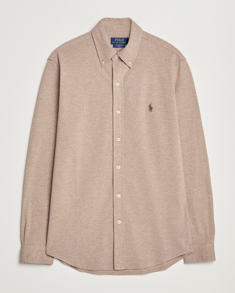 Men | Shirts | Polo Ralph Lauren | Featherweight Mesh Shirt Adirondack Heahter