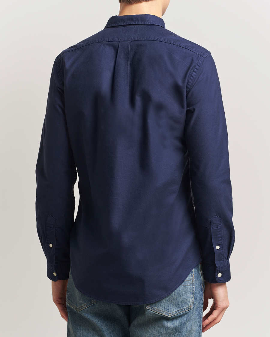 Men | Shirts | Polo Ralph Lauren | Slim Fit Oxford Shirt Cruise Navy