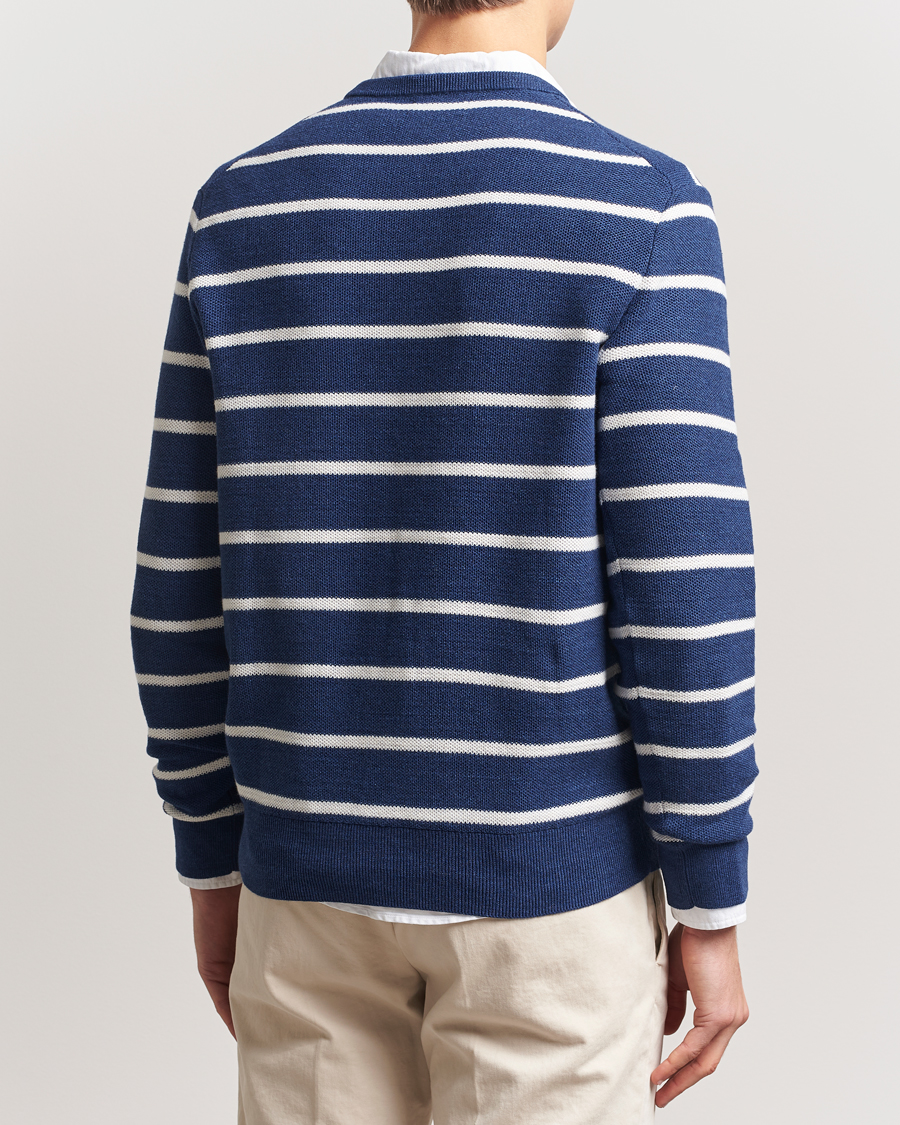 Men | Sweaters & Knitwear | Polo Ralph Lauren | Cotton Pullover Sweater Navy Combo