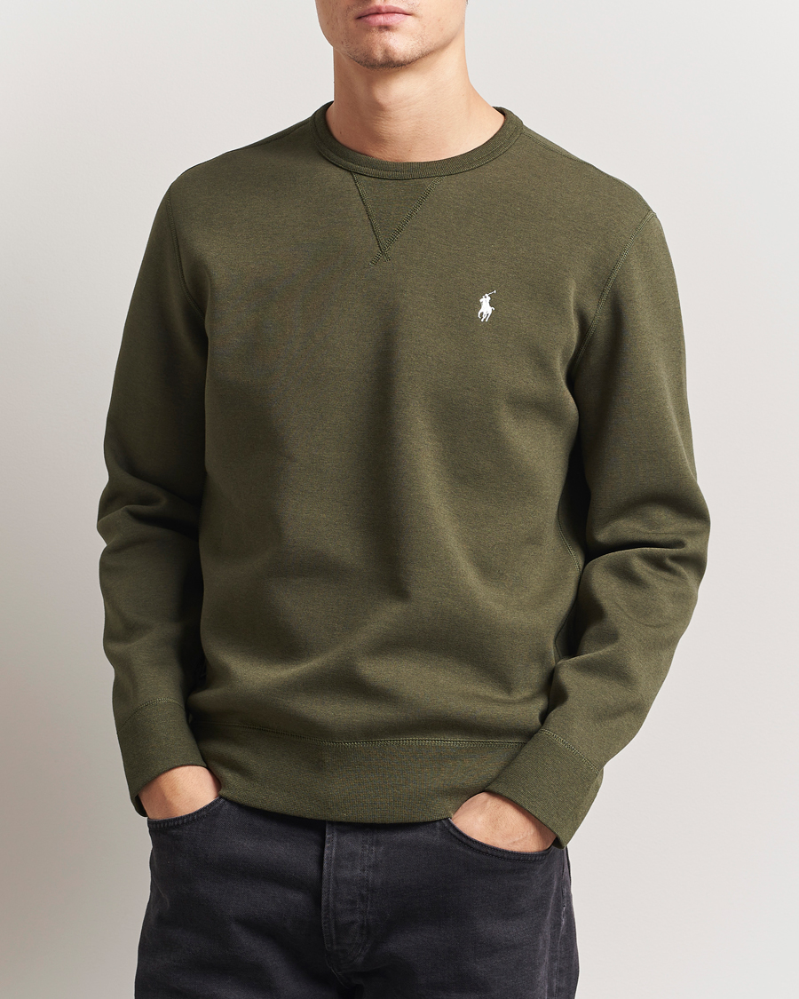 Men | Sweaters & Knitwear | Polo Ralph Lauren | Double Knit Sweatshirt Alpine Heather