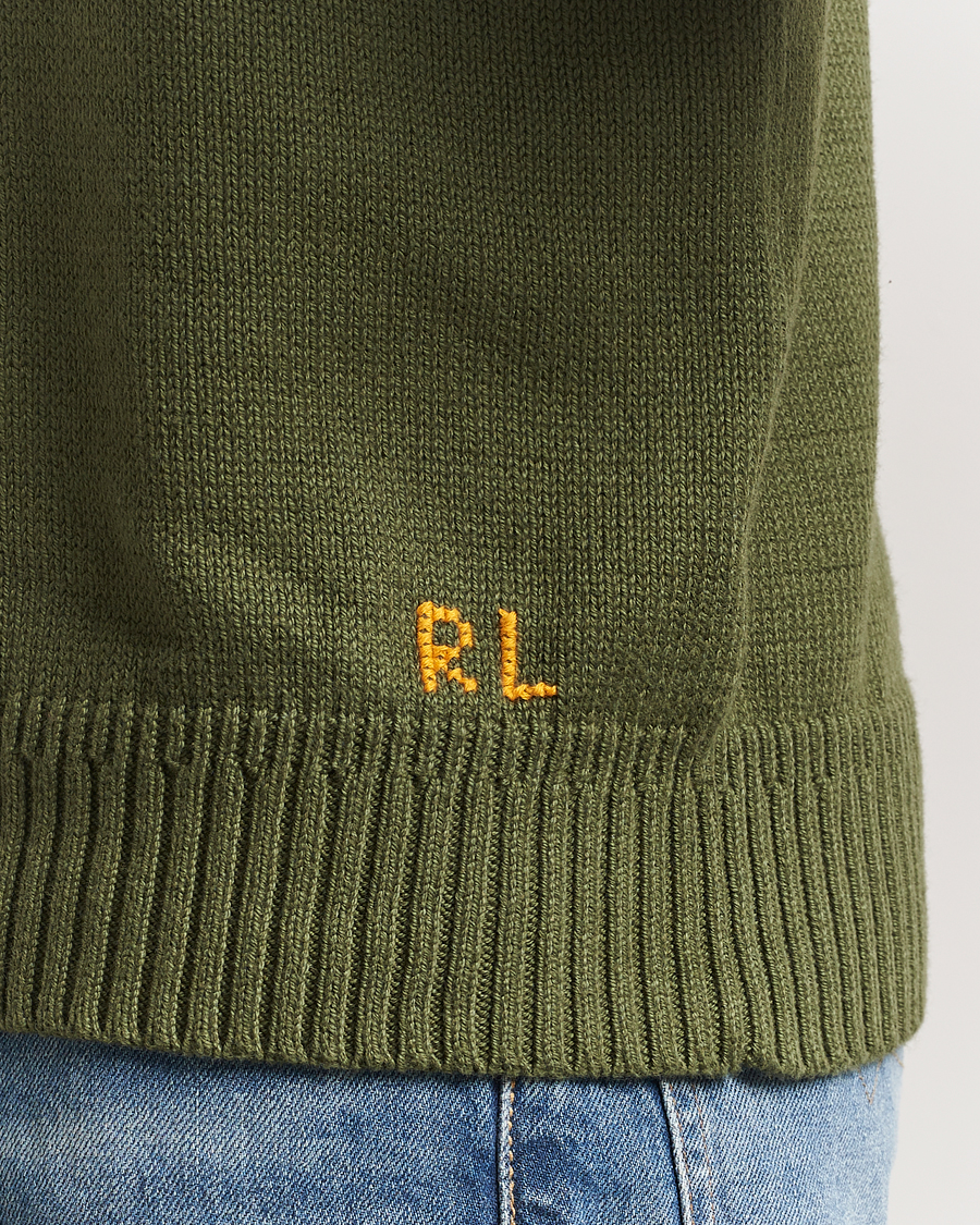 Men | Sweaters & Knitwear | Polo Ralph Lauren | Cotton Bear Pullover New Olive