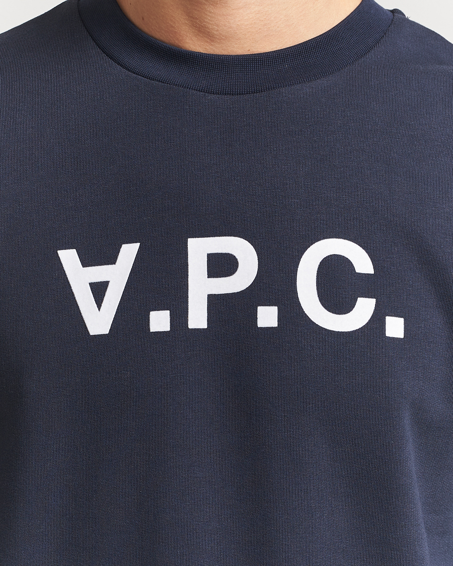 Men | Sweaters & Knitwear | A.P.C. | VPC Sweatshirt Dark Navy