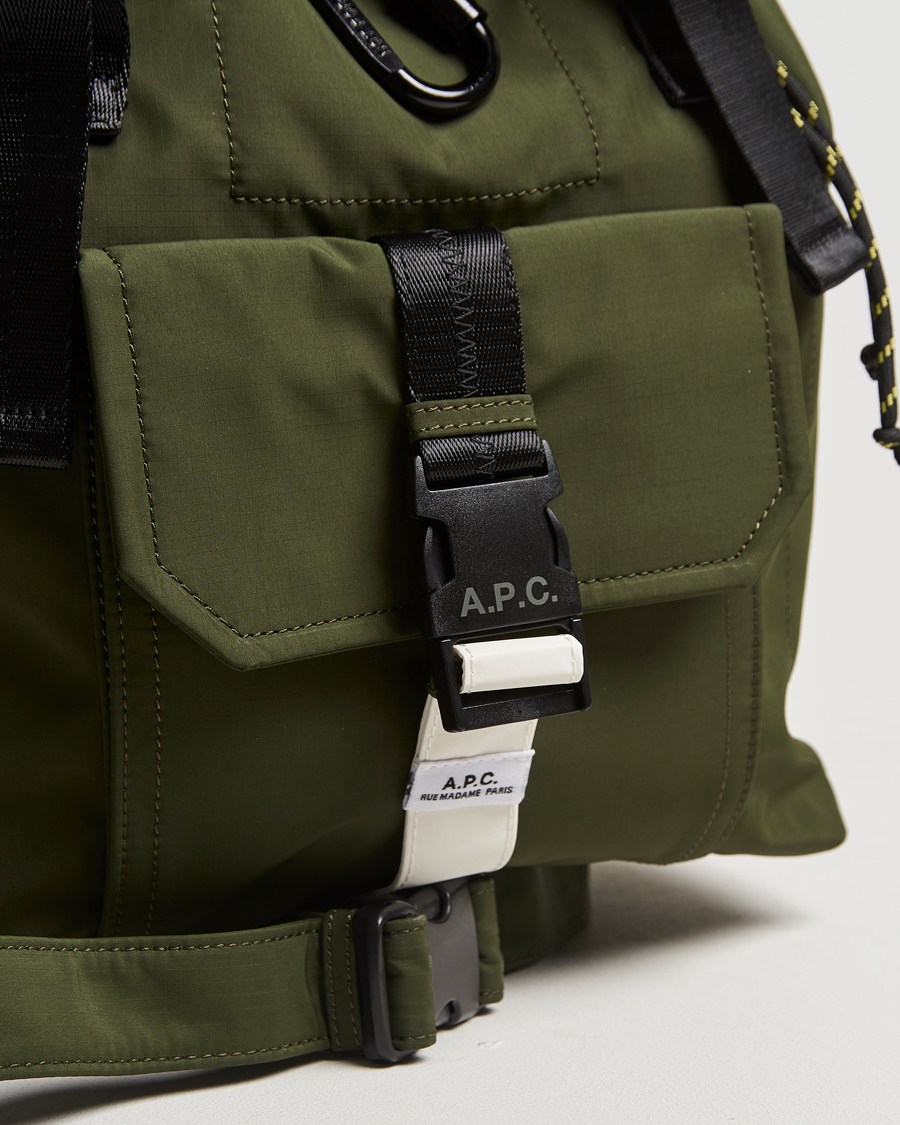 Men | Bags | A.P.C. | Trek Backpack Dark Khaki