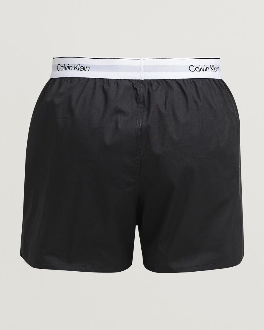 Men | Underwear & Socks | Calvin Klein | 3-Pack Cotton Boxer Shorts Black