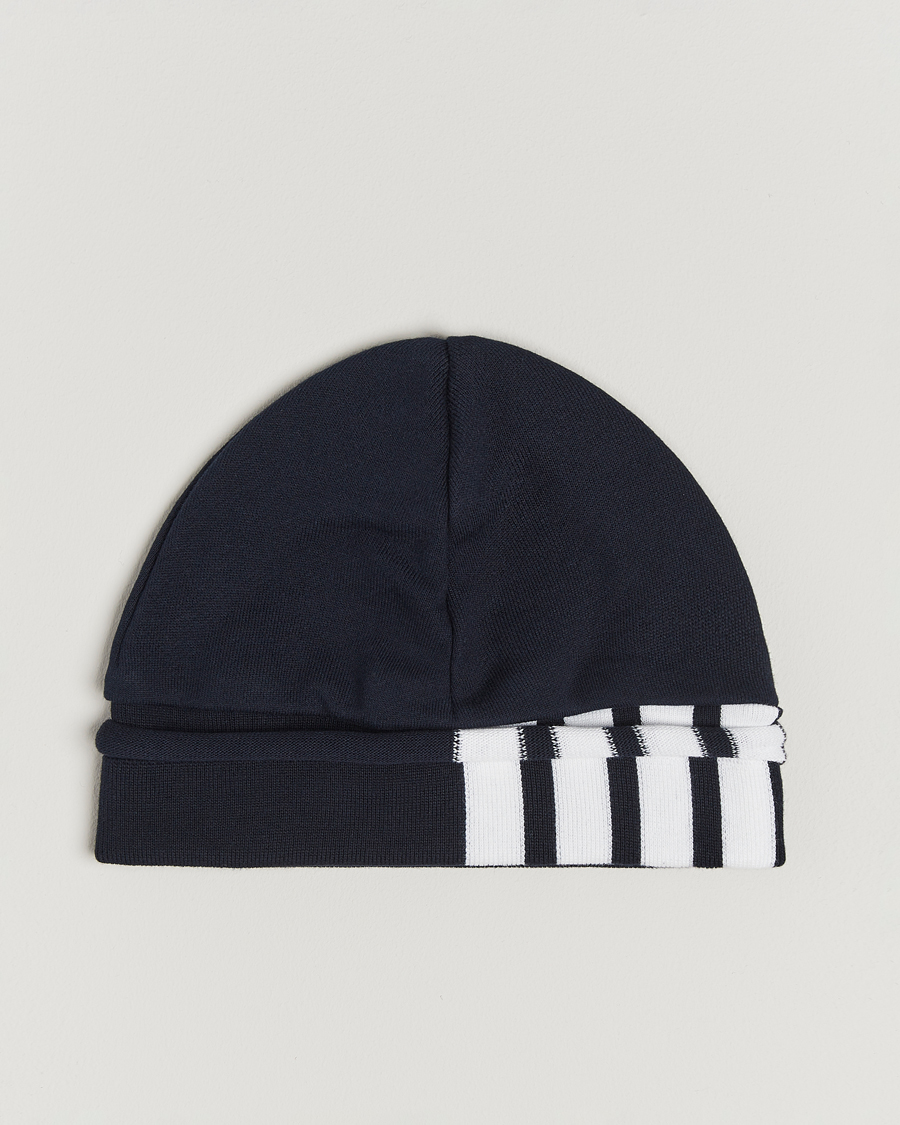 Men | Beanies | Thom Browne | 4-Bar Beanie Navy