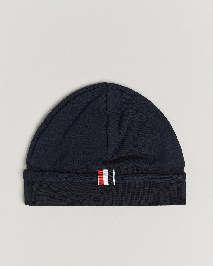 Men | Beanies | Thom Browne | 4-Bar Beanie Navy