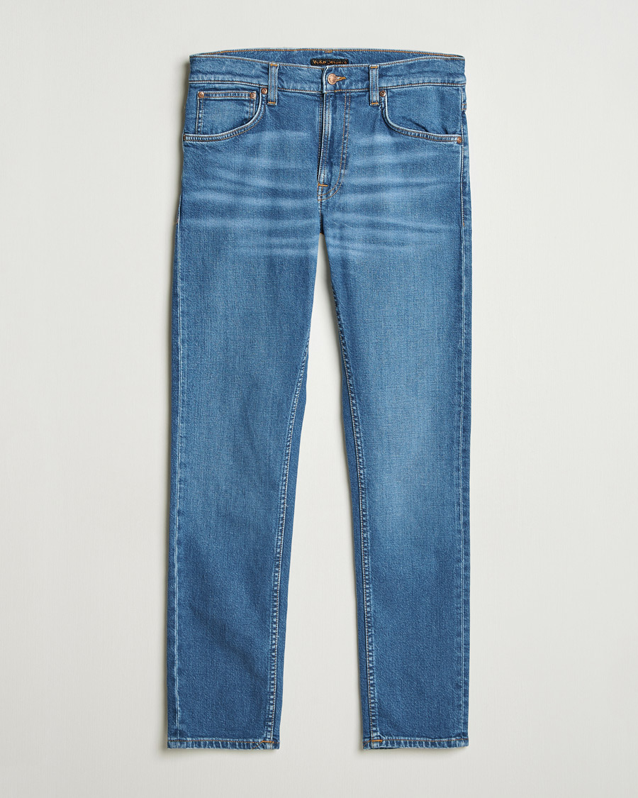 Men | Jeans | Nudie Jeans | Lean Dean Jeans Broken Split