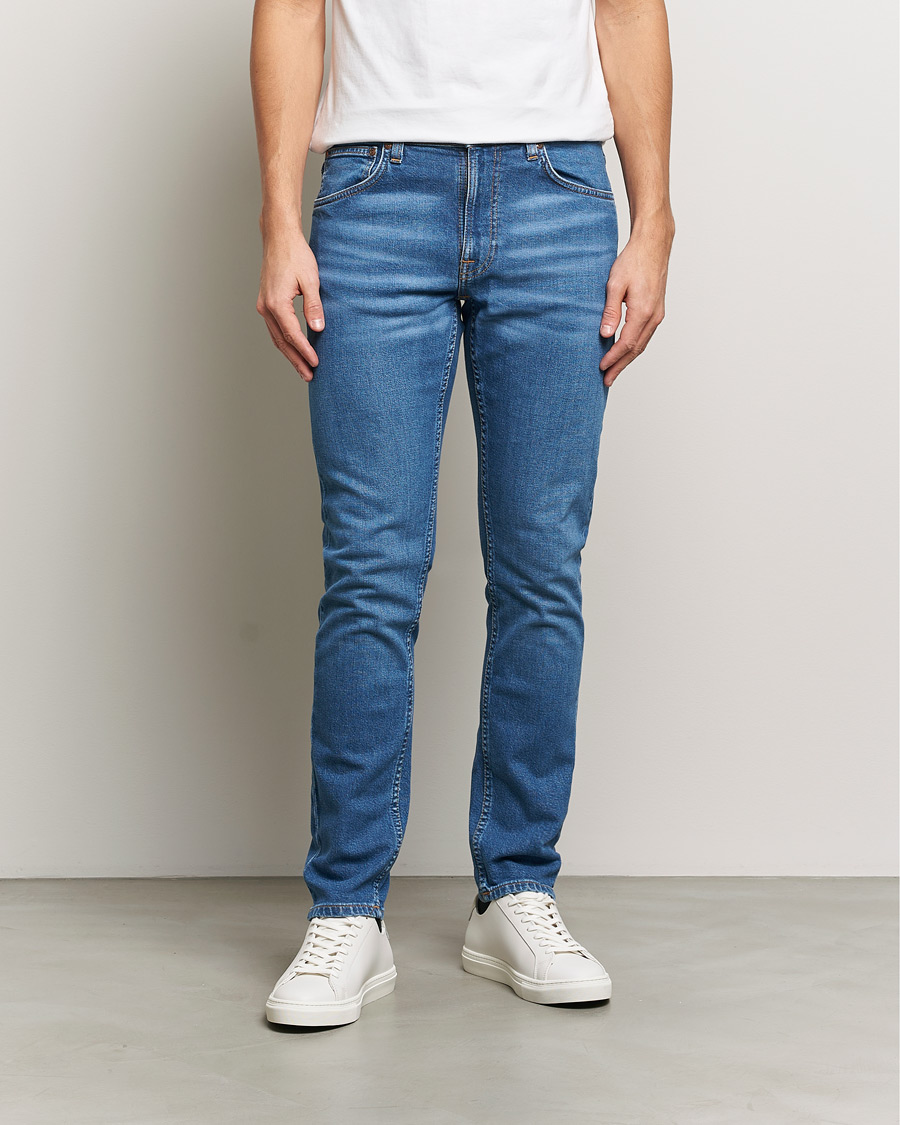 Men | Jeans | Nudie Jeans | Lean Dean Jeans Broken Split
