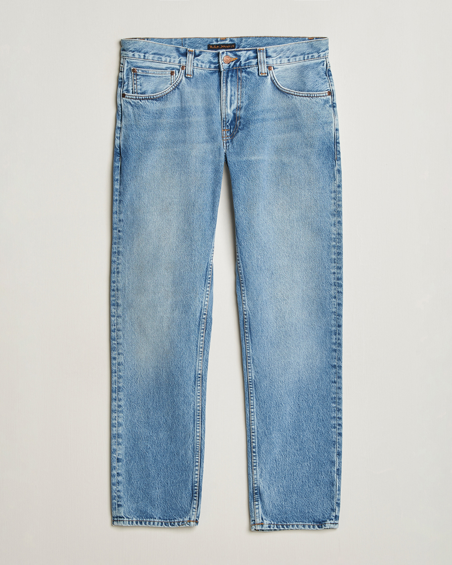 Men | Jeans | Nudie Jeans | Gritty Jackson Jeans Blue Rebel