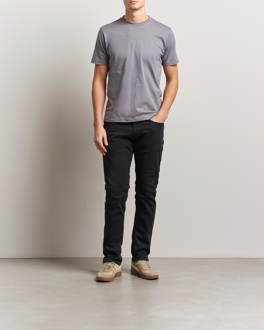 Men | Trousers | Replay | Grover Hyperflex 5-Pocket Pants Black