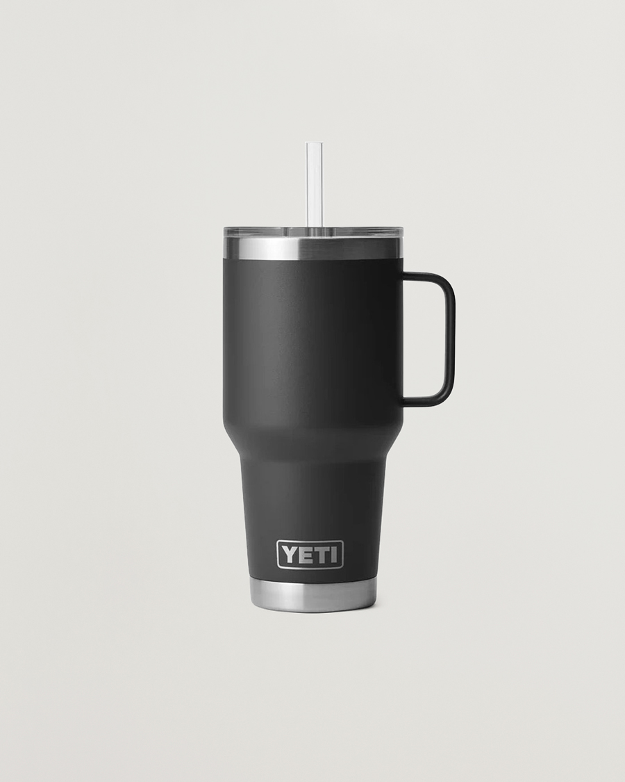 Men | Outdoor living | YETI | Rambler 35 Oz Straw Mug Black