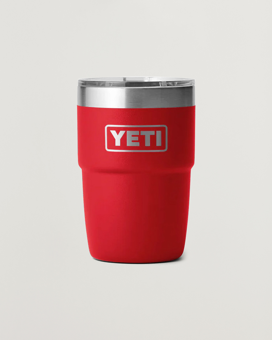 Men | Outdoor living | YETI | Rambler 8 Oz Stackable Cup Rescure Red
