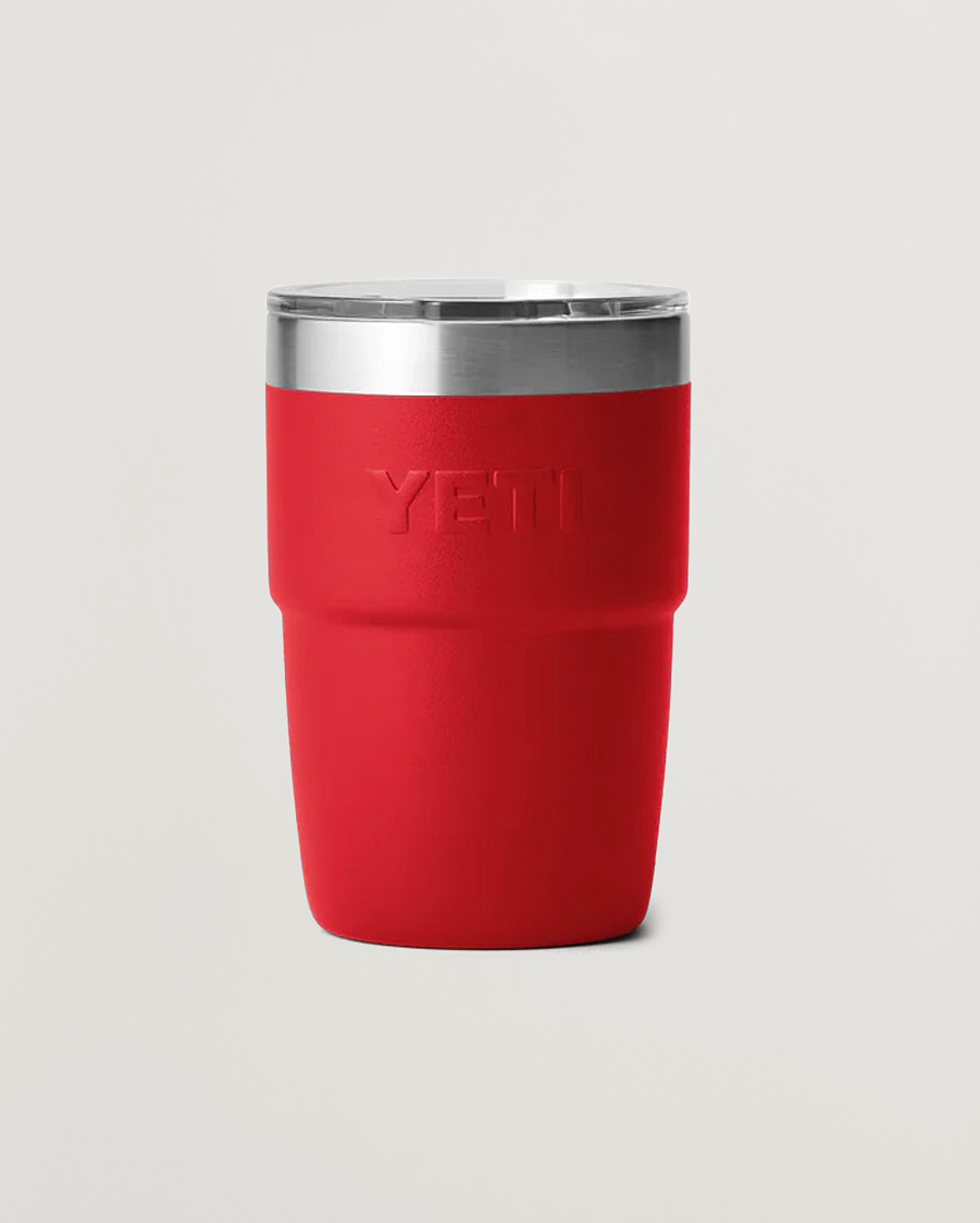 Men | Outdoor living | YETI | Rambler 8 Oz Stackable Cup Rescure Red