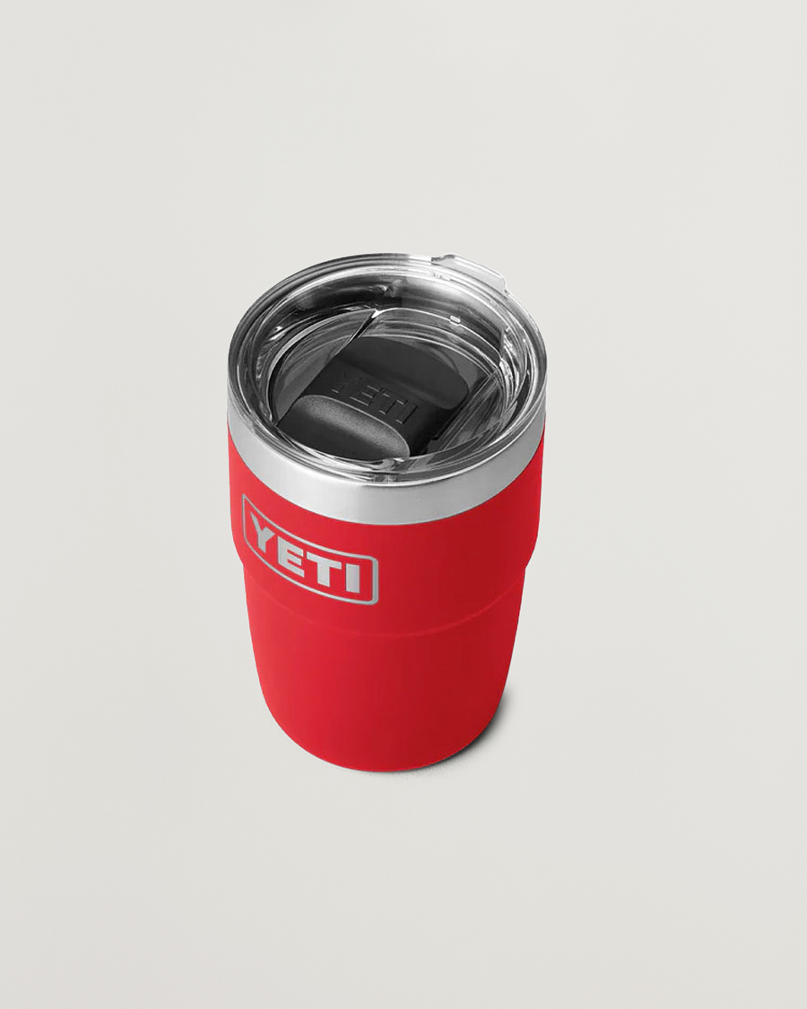 Men | Outdoor living | YETI | Rambler 8 Oz Stackable Cup Rescure Red