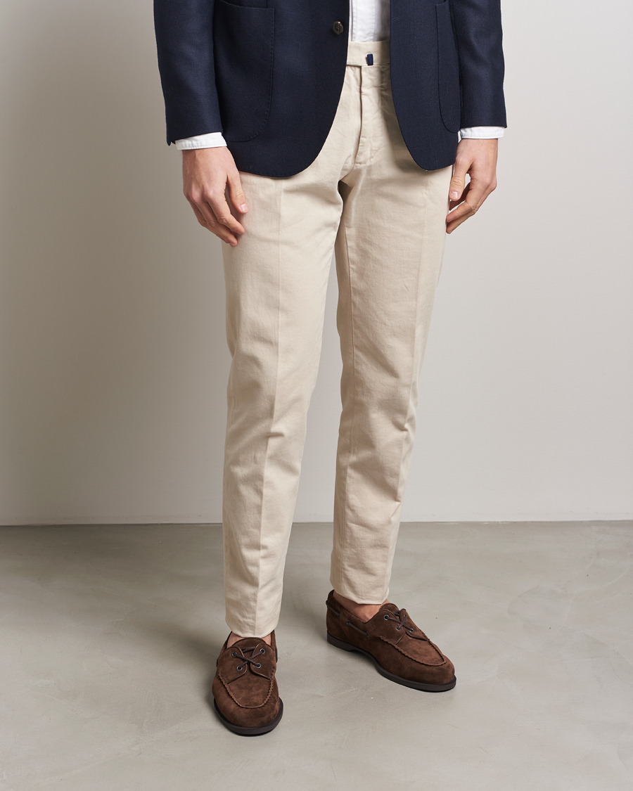 Men | Boat Shoes | John Lobb | Foil Boat Shoes Dark Brown