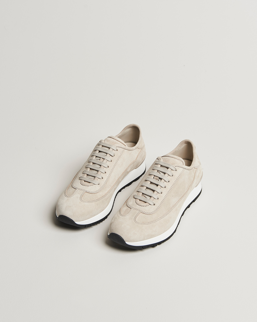 Men | Sneakers | John Lobb | Foundry Luxury Running Sneakers Sand