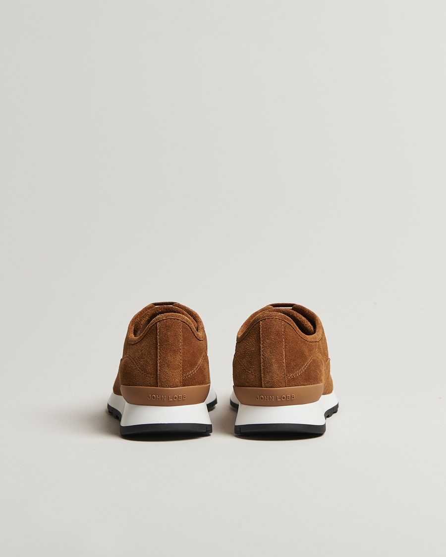 Men | Sneakers | John Lobb | Foundry Luxury Running Sneakers Tobacco