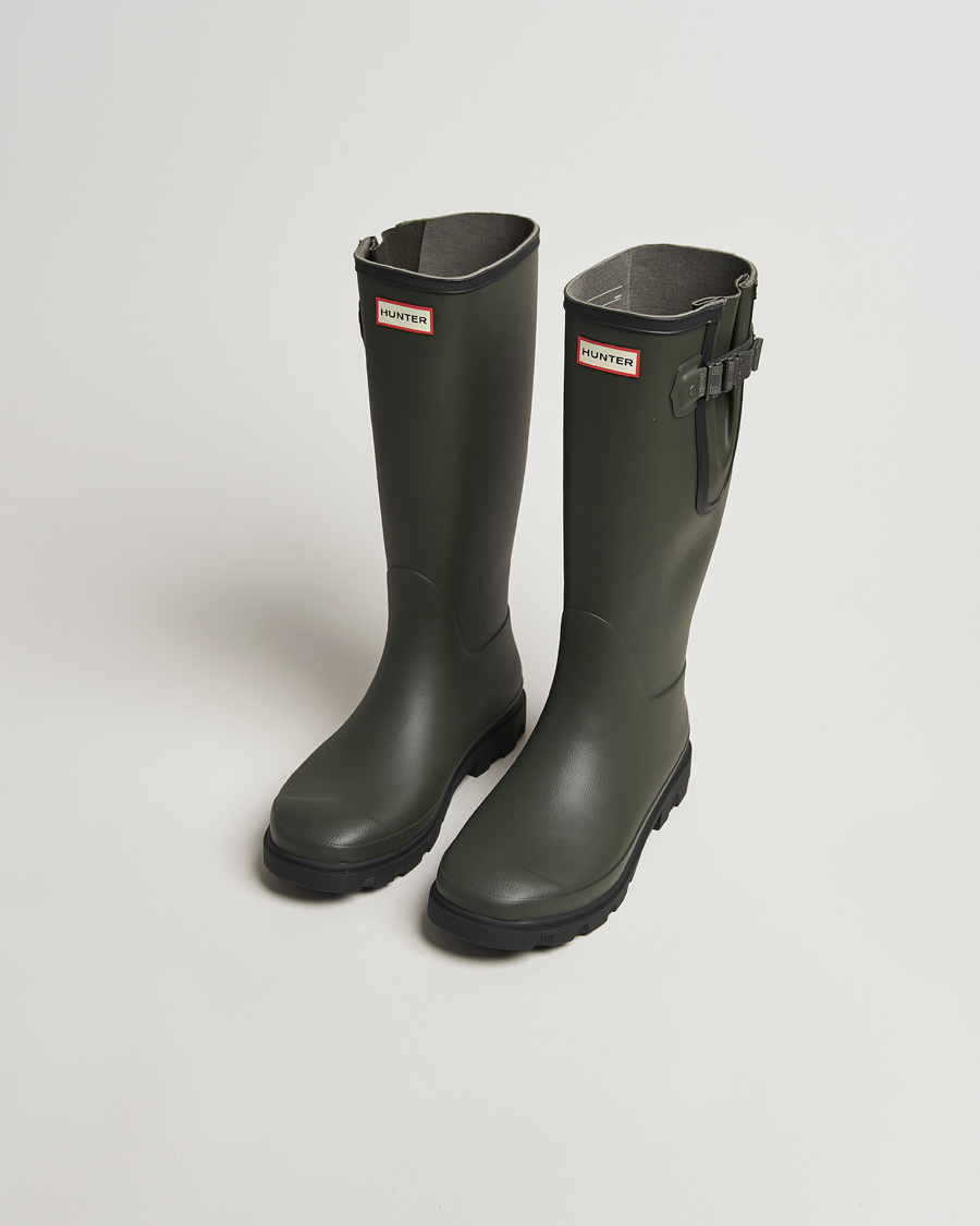 Men | Overshoes & Rubber boots | Hunter Boots | Downpour Adjustable Boot Dark Olive