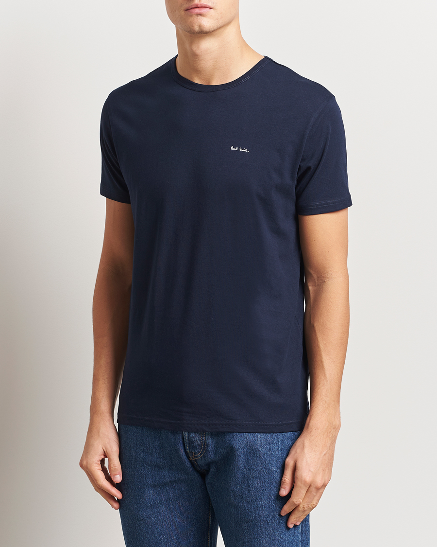 Men | T-Shirts | Paul Smith | 3-Pack Crew Neck T-Shirt Navy