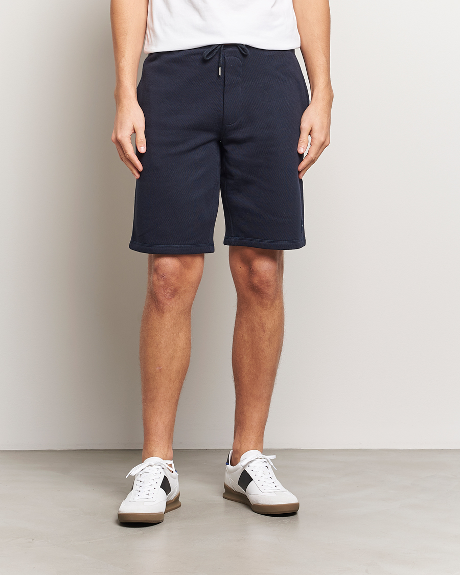 Men | Shorts | Paul Smith | Artist Rib Sweatshorts Navy