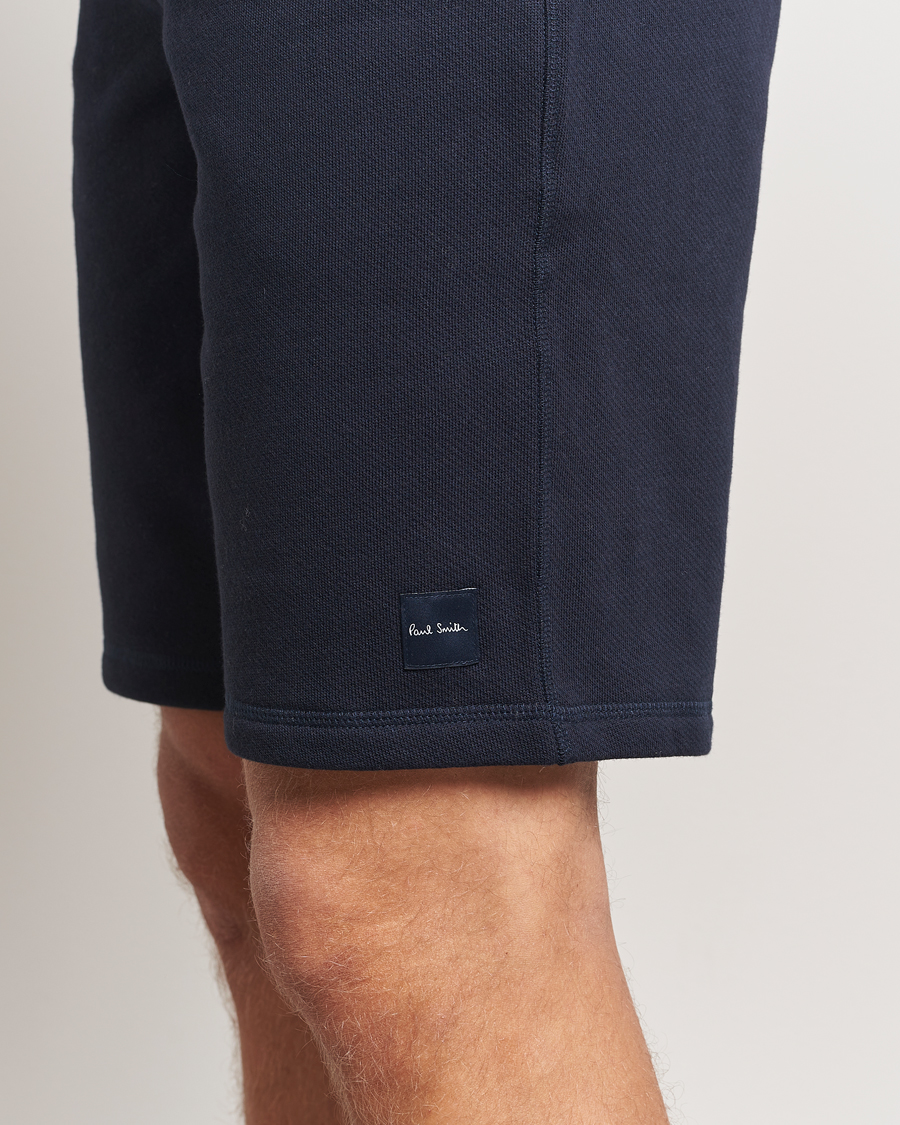 Men | Shorts | Paul Smith | Artist Rib Sweatshorts Navy