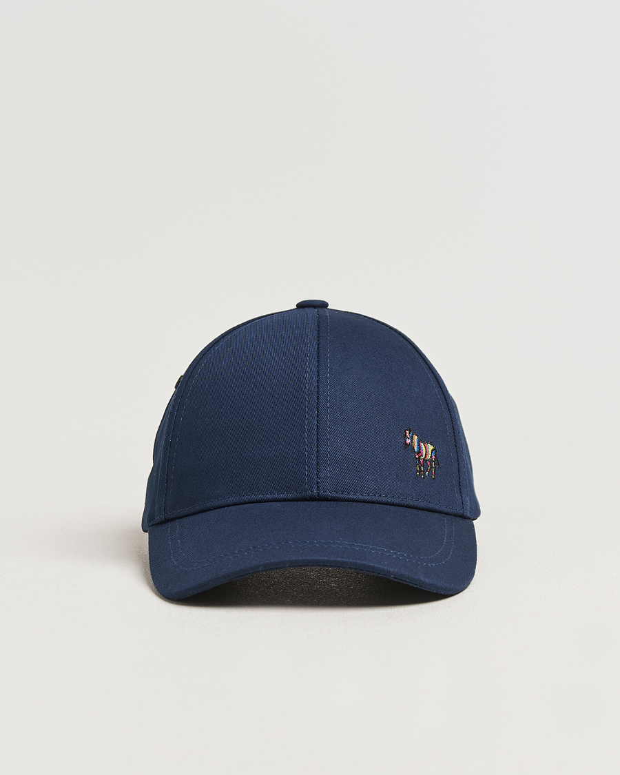Men | Hats & Caps | PS Paul Smith | Baseball Zebra Cap Navy