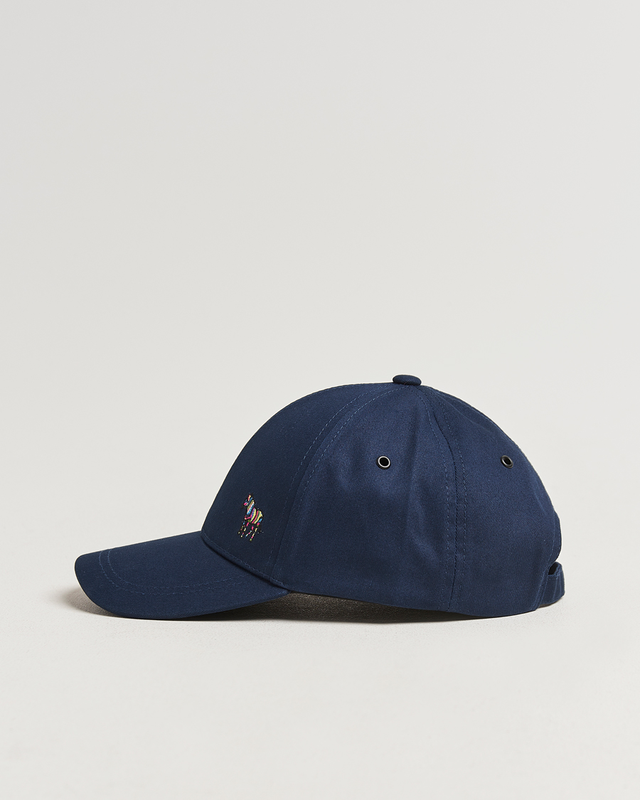 Men | Hats & Caps | PS Paul Smith | Baseball Zebra Cap Navy