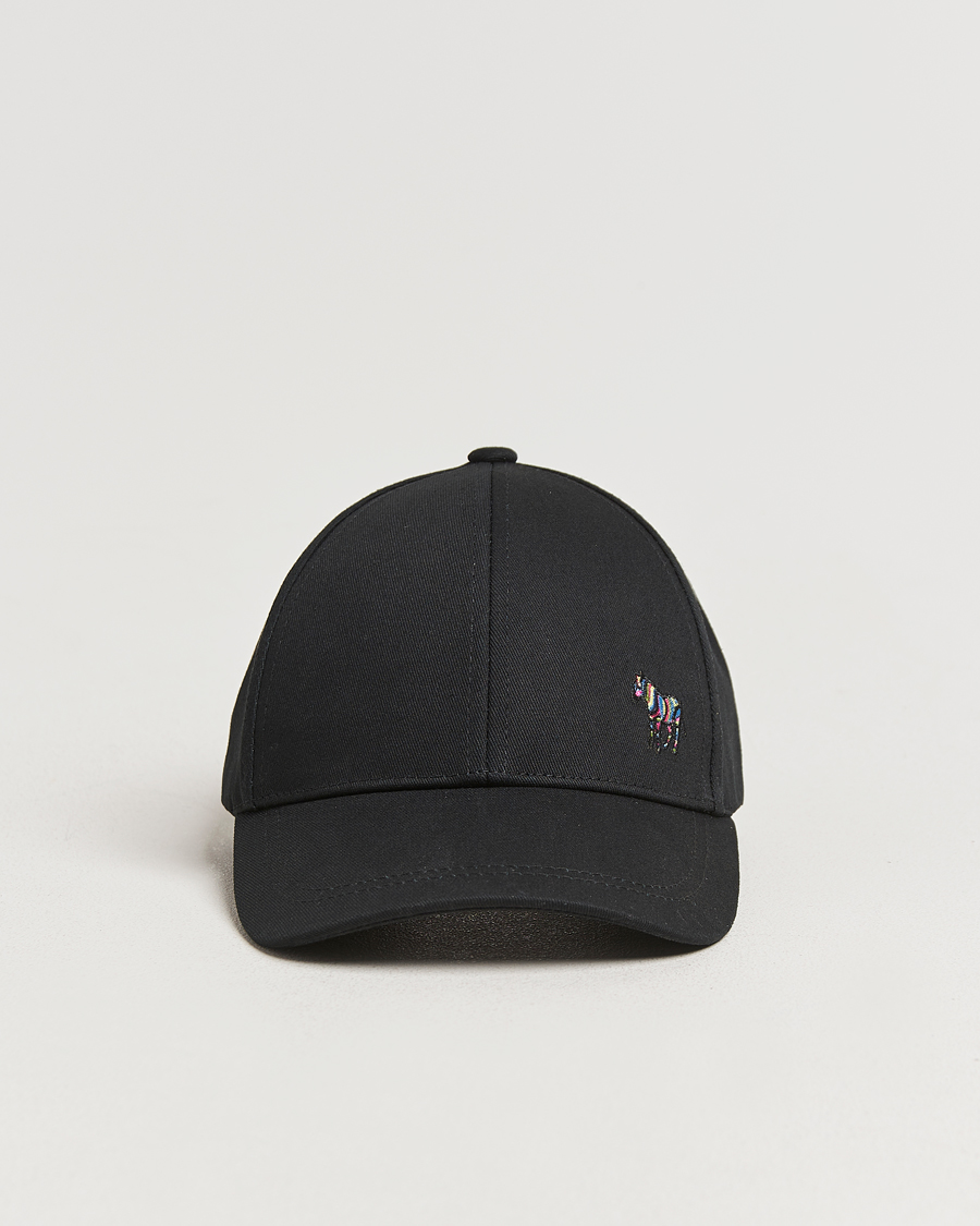 Men | Hats & Caps | PS Paul Smith | Baseball Zebra Cap Black