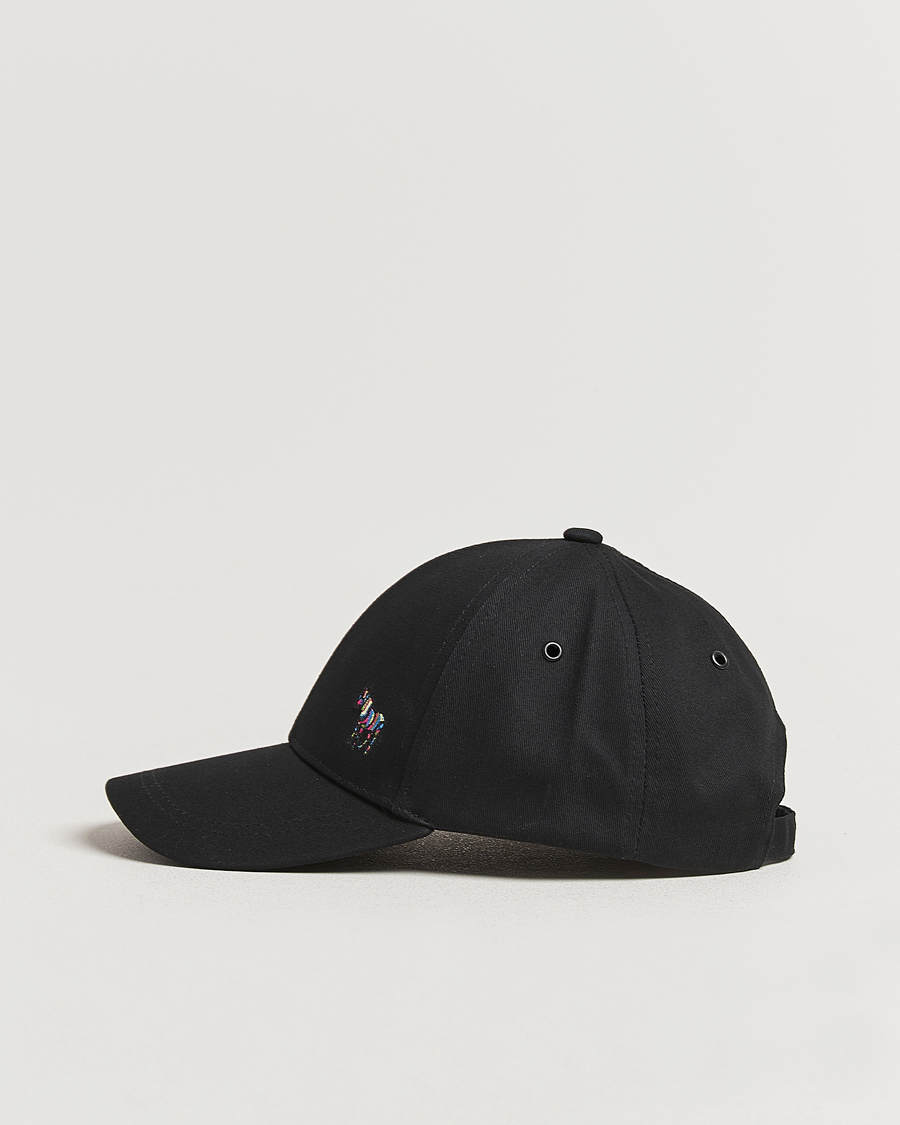 Men | Hats & Caps | PS Paul Smith | Baseball Zebra Cap Black