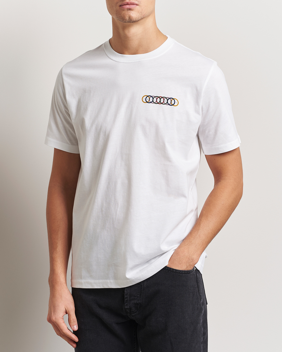 Men | T-Shirts | PS Paul Smith | Multi Circles Crew Neck T-Shirt White