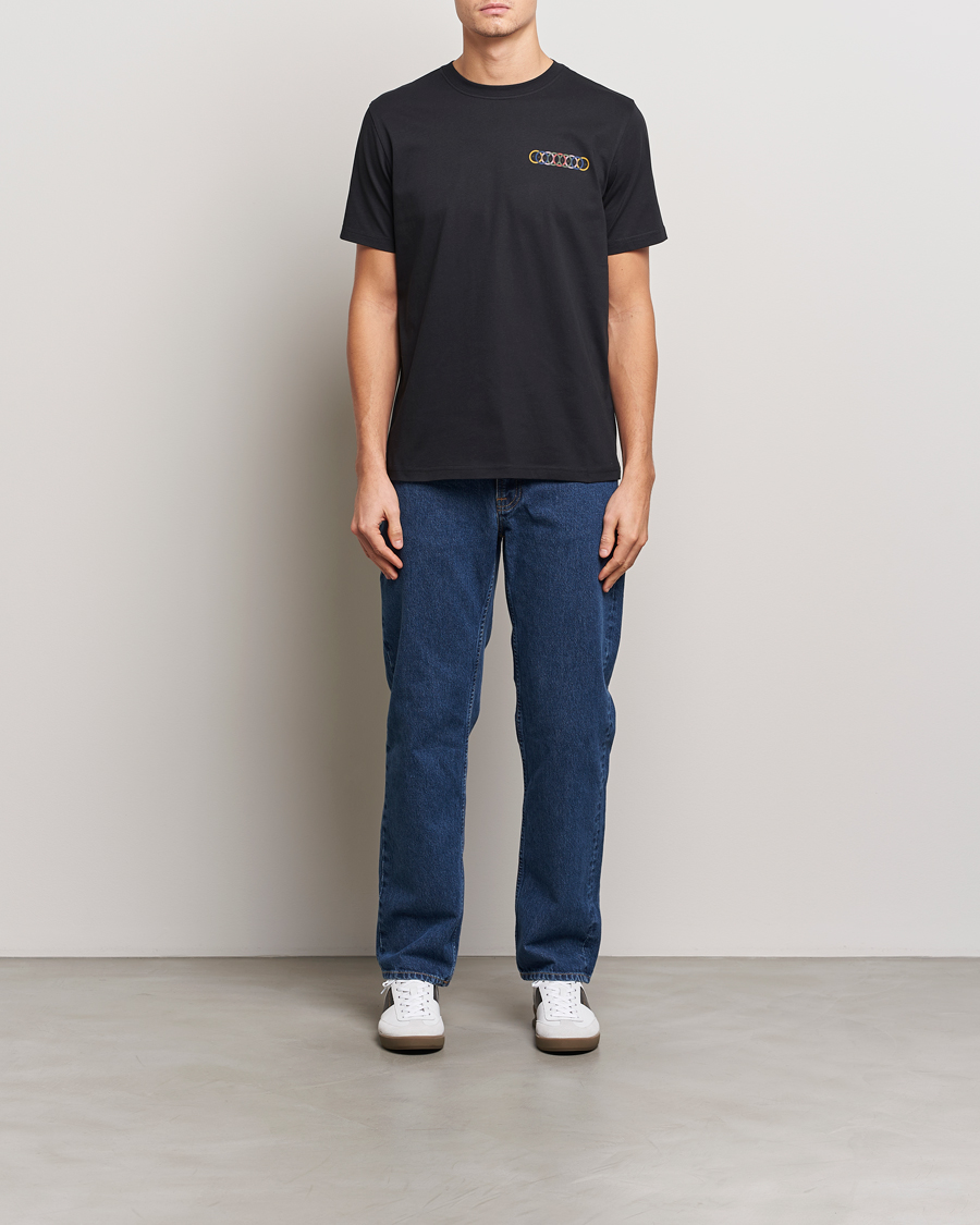 Men | T-Shirts | PS Paul Smith | Multi Circles Crew Neck T-Shirt Black