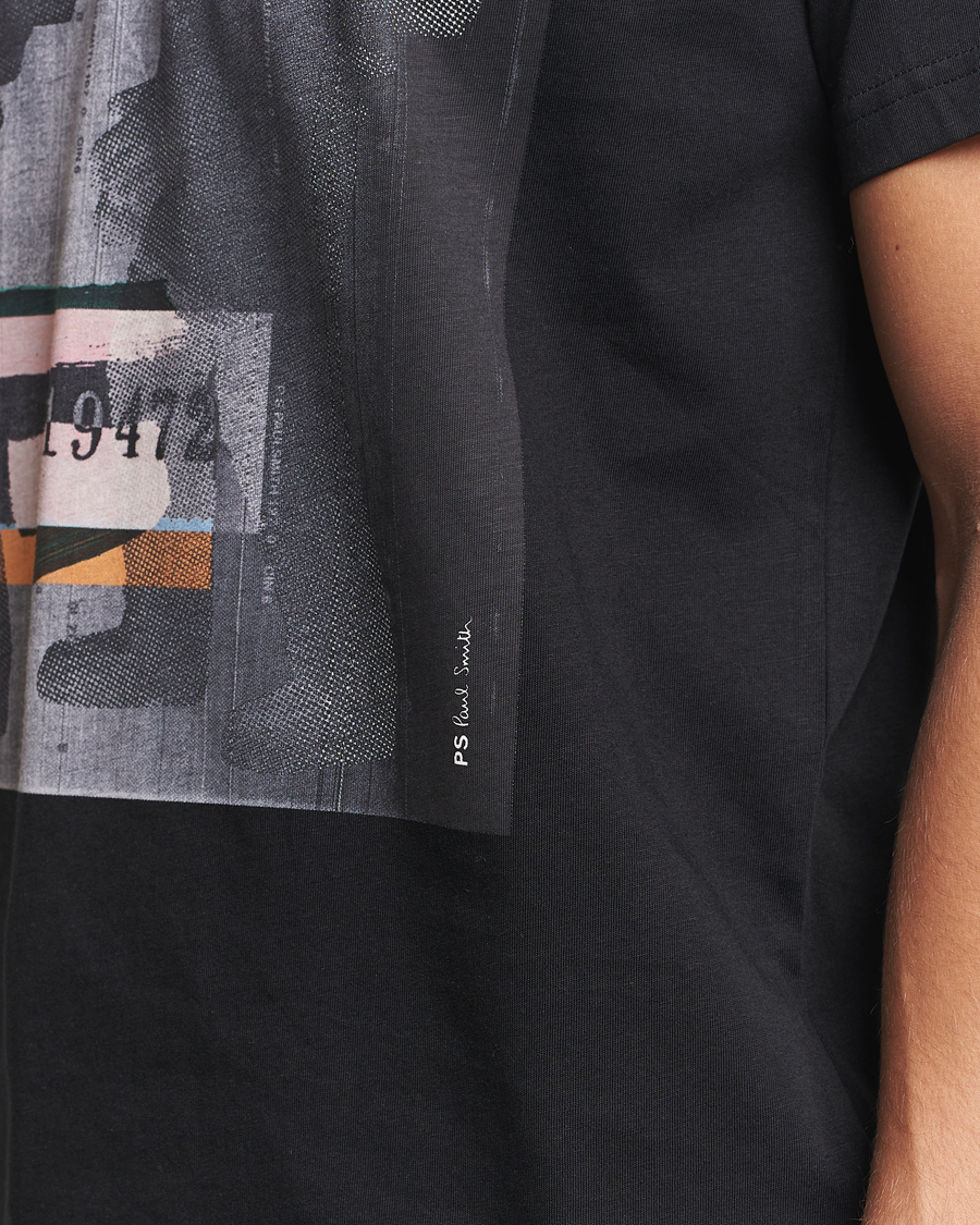 Men | T-Shirts | PS Paul Smith | Astronaut Crew Neck T-Shirt Black
