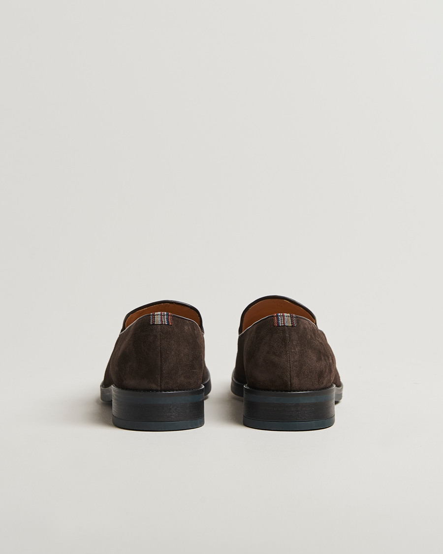 Men | Loafers | Paul Smith | Lawrence Suede Tassle Loafer Dark Brown