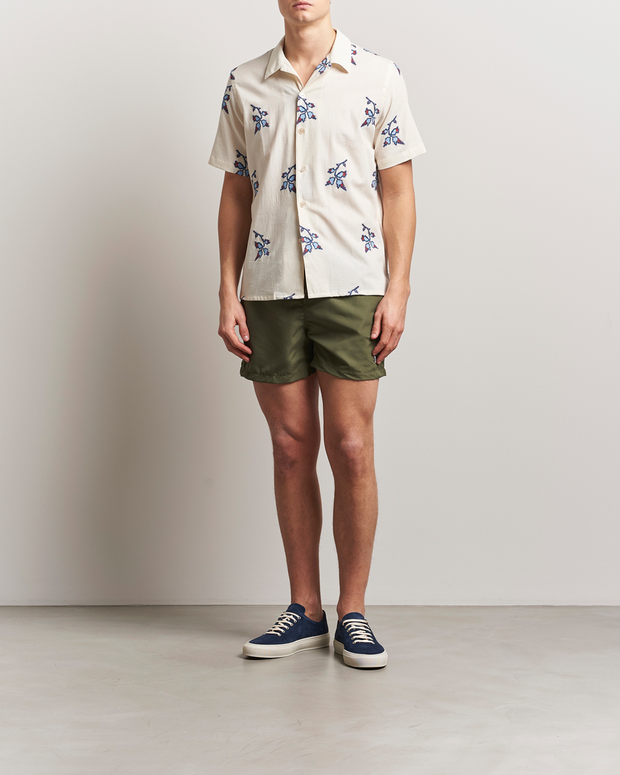 Men | Paul Smith Zebra Swimshorts Green | Paul Smith | Zebra Swimshorts Green