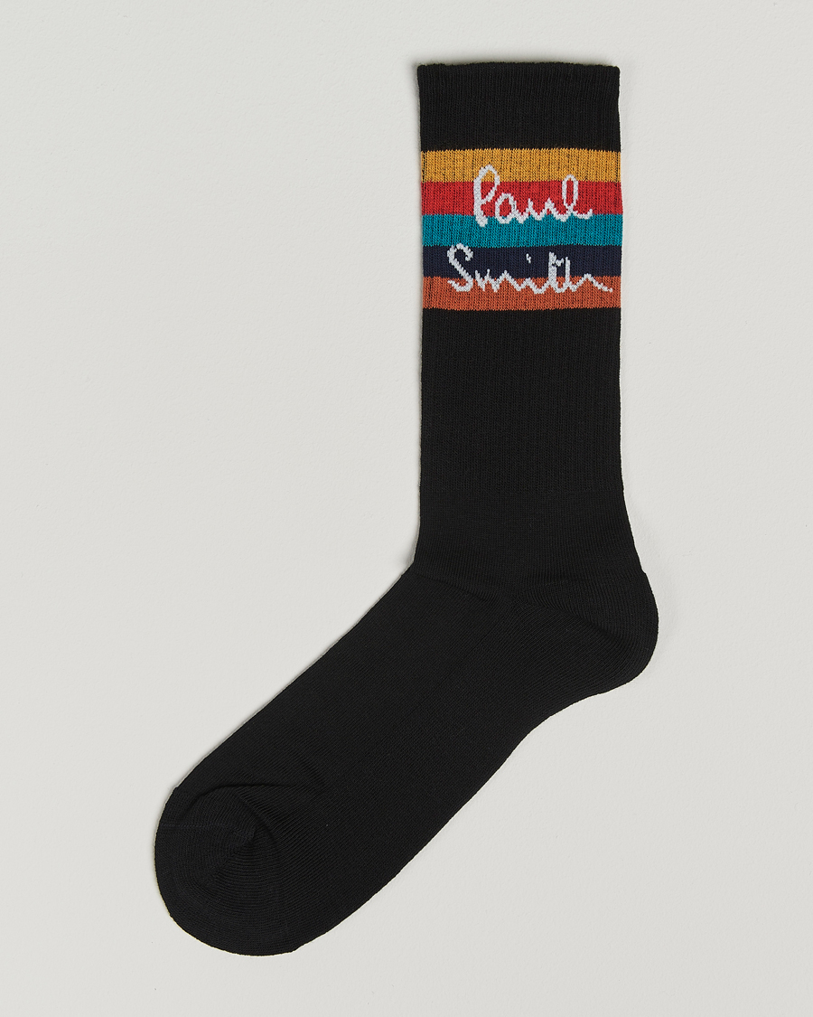 Men | Underwear & Socks | Paul Smith | Gurensey Sport Sock Black