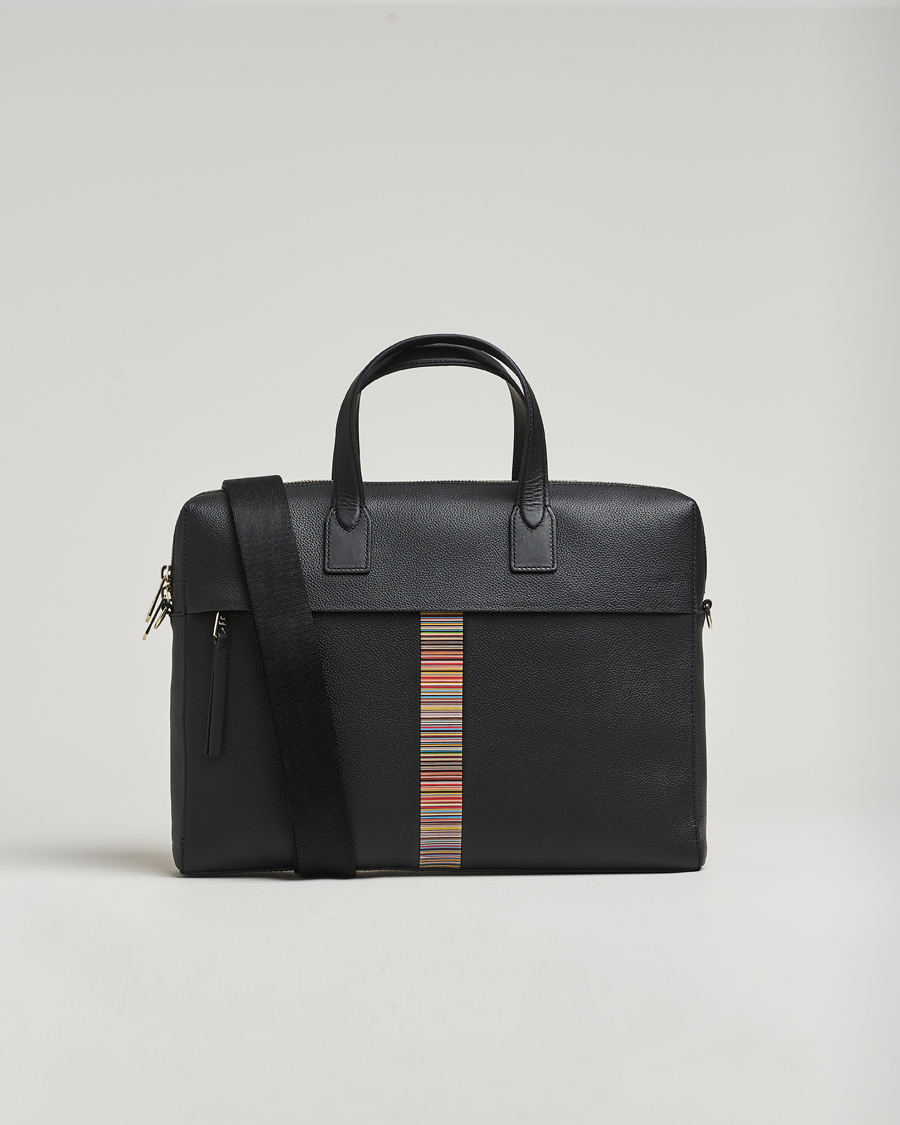Men | Bags | Paul Smith | Paul SmithSignature Trim BriefcaseBlack