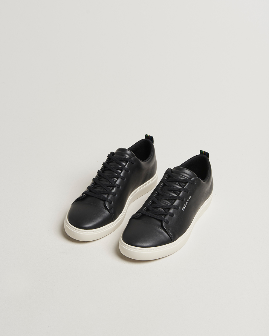 Men | Sneakers | PS Paul Smith | Lee Cap Toe Leather Sneaker Black