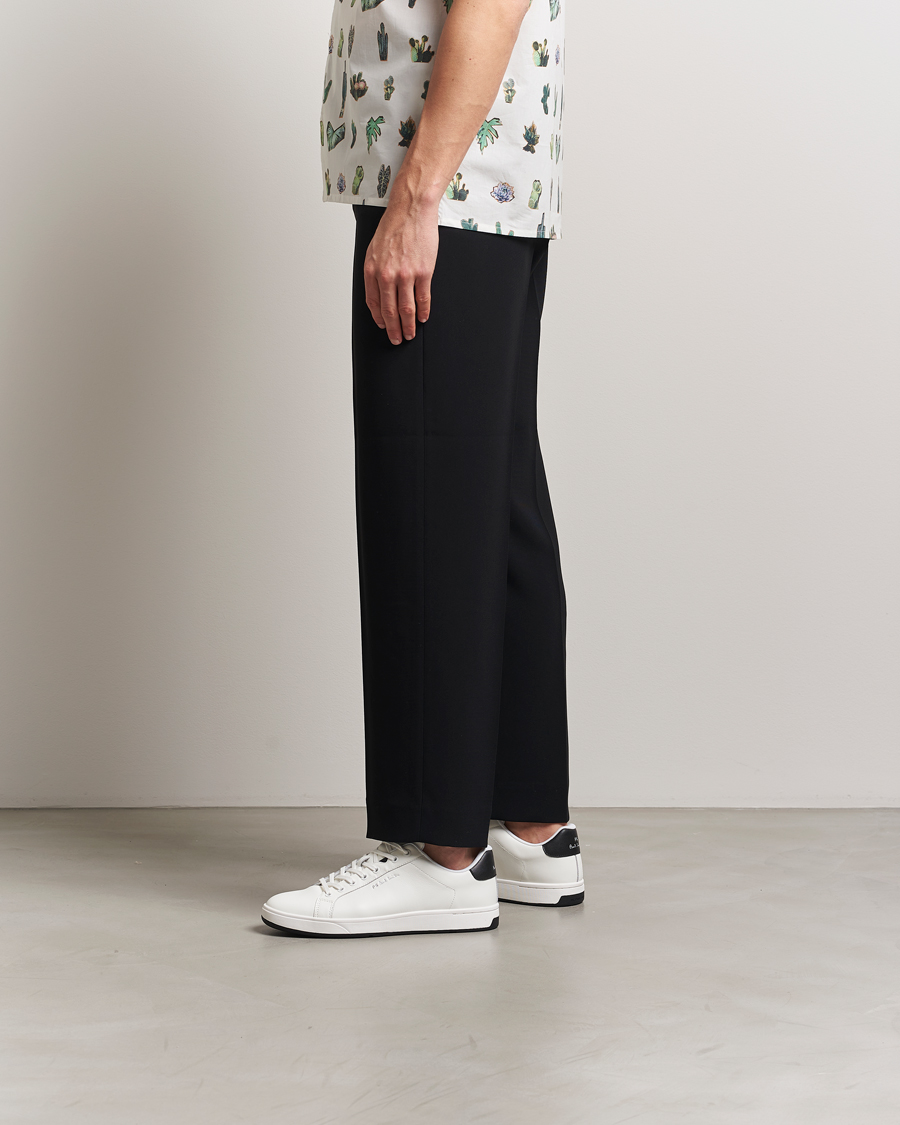 Men | Sneakers | PS Paul Smith | Albany Leather Sneaker White/Black