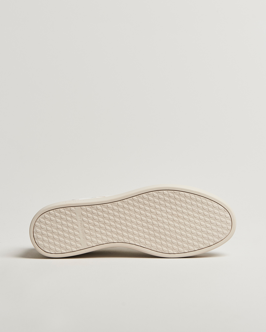 Men | Sneakers | PS Paul Smith | Rex Embroidered Leather Sneaker White