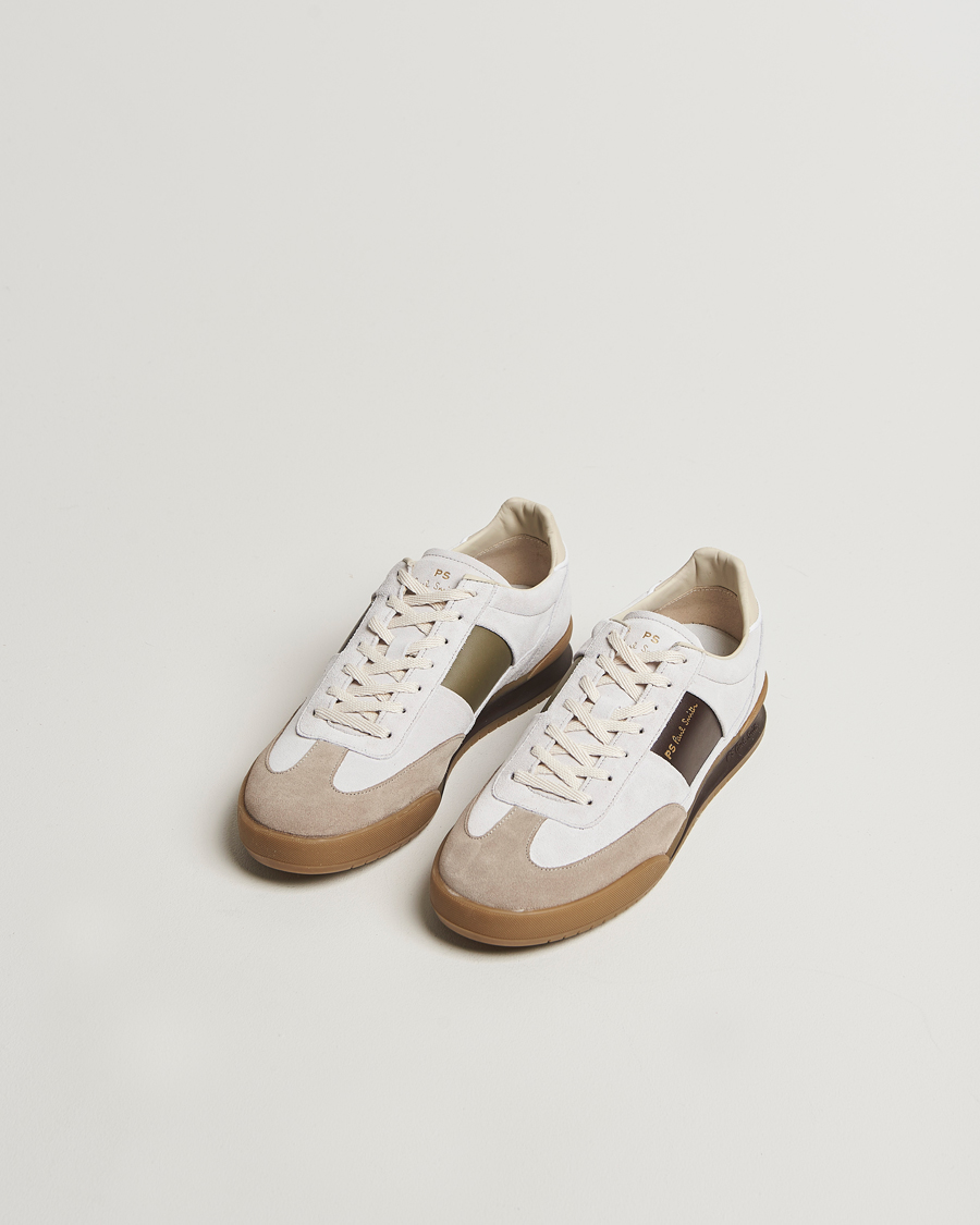Men | Sneakers | PS Paul Smith | Dover Running Sneaker White/Brown