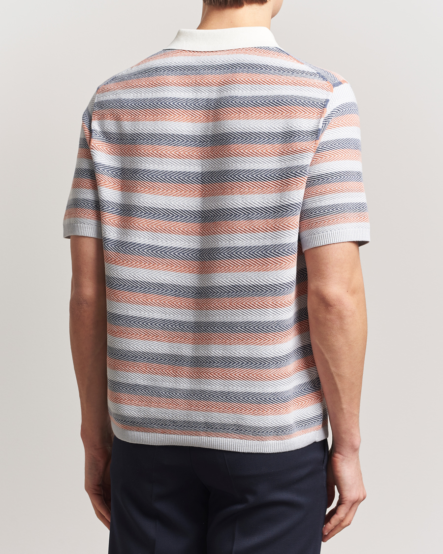 Men | Polo Shirts | PS Paul Smith | Striped Knitted Polo Multi