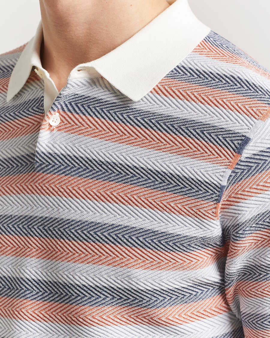 Men | Polo Shirts | PS Paul Smith | Striped Knitted Polo Multi