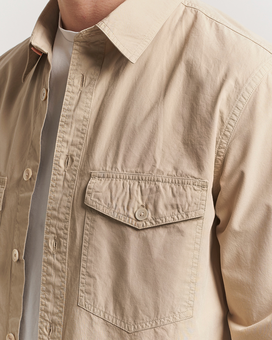 Men | Shirts | PS Paul Smith | Casual Fit Overshirt Beige