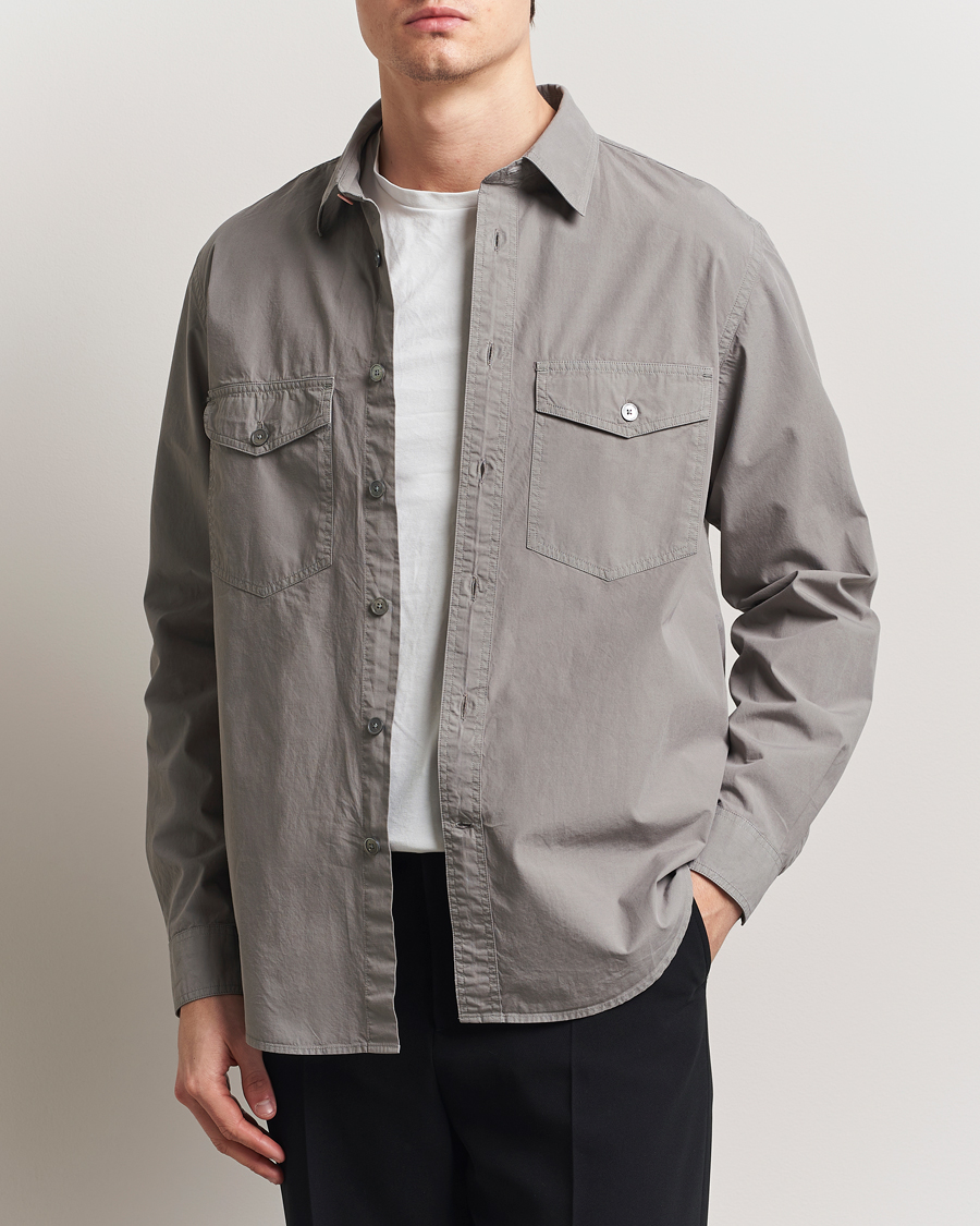 Men | Shirts | PS Paul Smith | Casual Fit Overshirt Grey