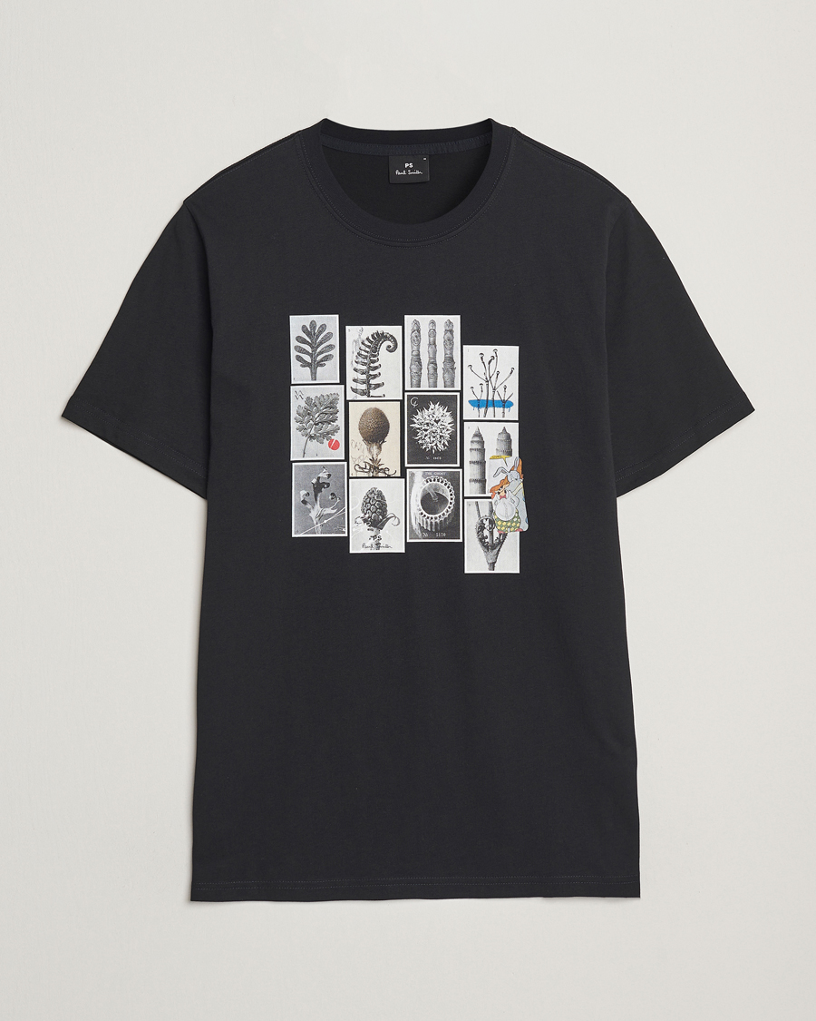 Men | T-Shirts | PS Paul Smith | Desert Flowers Printed T-Shirt Black