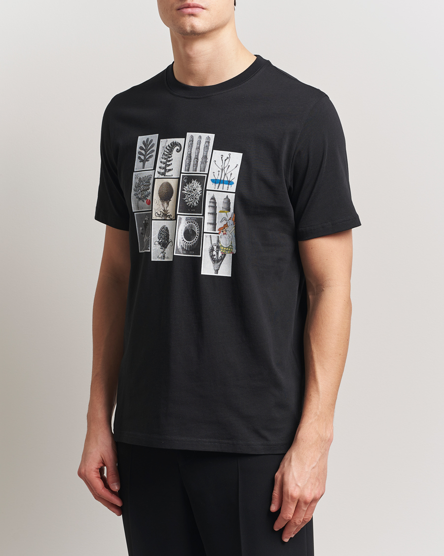 Men | T-Shirts | PS Paul Smith | Desert Flowers Printed T-Shirt Black