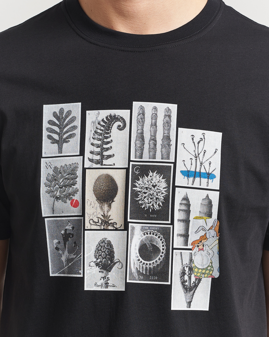 Men | T-Shirts | PS Paul Smith | Desert Flowers Printed T-Shirt Black