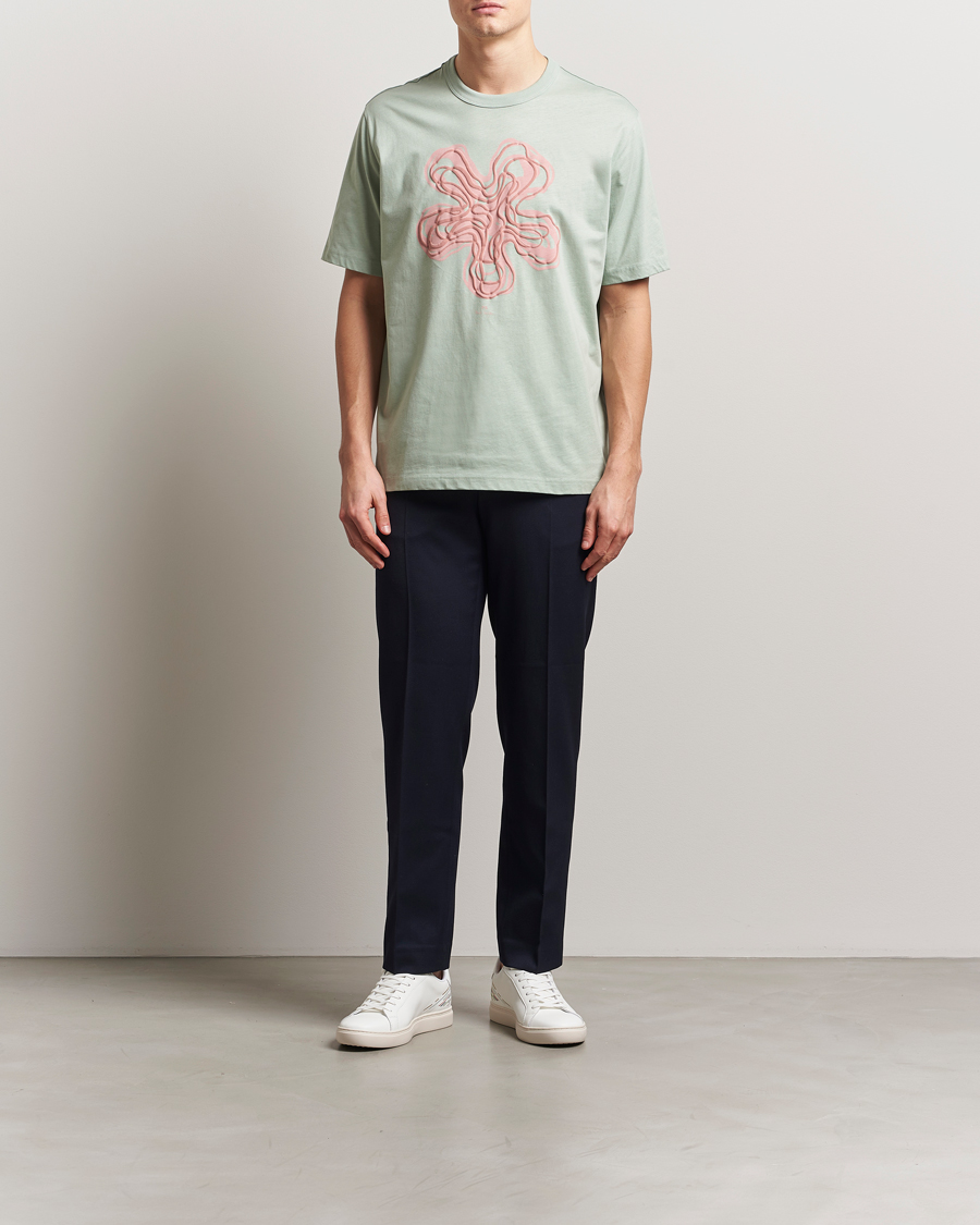 Men | T-Shirts | PS Paul Smith | Yukka Printed T-Shirt Green