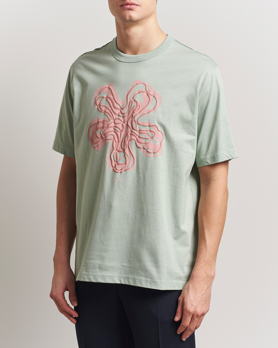 Men | T-Shirts | PS Paul Smith | Yukka Printed T-Shirt Green